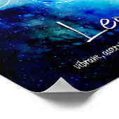 Poster Zodiac : Traits de Leo (Coin)