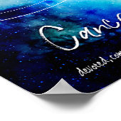 Poster Zodiac : Traits du cancer (Coin)