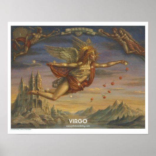 Poster Zodiac - Vierge (Devant)
