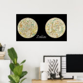 Poster Zodiaque (Bureau à domicile)