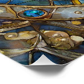 Poster Zodiaque - Léon le Lion (Coin)