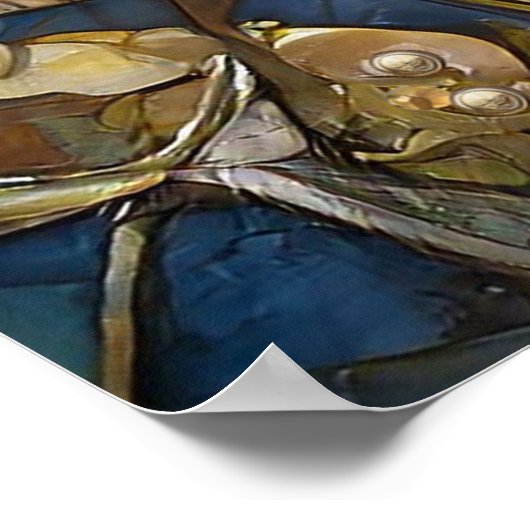 Poster Zodiaque - Léon le Lion (Coin)