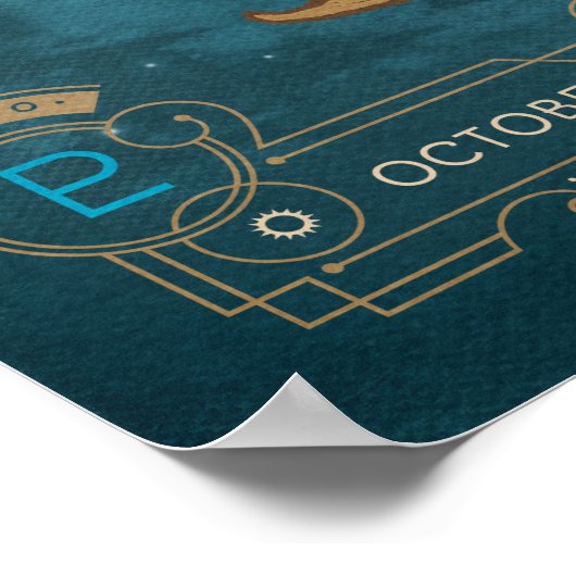 Poster Zodiaque : Scorpio (Coin)