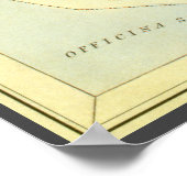 Poster Zodiaque vintage, Astrologie Aquarius Constellatio (Coin)