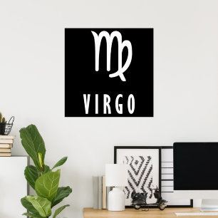 Poster Zodiaque virgo