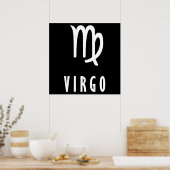 Poster Zodiaque virgo (Cuisine)