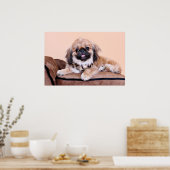 Poster Zoe - Pekingese (Cuisine)