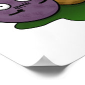 Poster Zom-beads Funny Halloween Zombie Beads Pun (Coin)