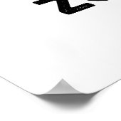 Poster Zom-beet drôle Halloween Zombie Beet Pun (Coin)