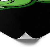 Poster Zom-breed Funny Zombie Breed Pun Dark BG (Coin)