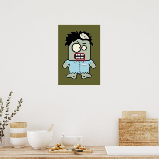 Poster Zombie (Cuisine)