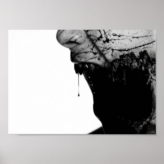 Poster Zombie (Devant)