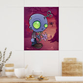 Poster Zombie. (Cuisine)