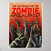 Poster Zombie Apocalypse (Voorkant)