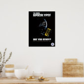 Poster Zombie Apocalypse - Êtes-Vous Prêt? (Cuisine)