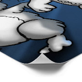 Poster Zombie Bunnies Règle ! (Coin)