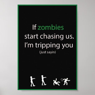 Poster Zombie Chase