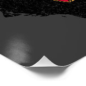 Poster Zombie chinois mignon (Coin)