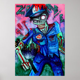 Poster Zombie Cop
