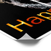 Poster Zombie d'Halloween (Coin)