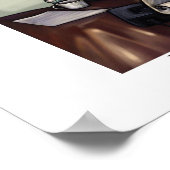 Poster Zombie du milieu de travail compétent (Coin)