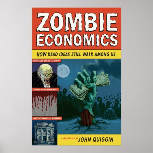 Poster Zombie Economics (Voorkant)