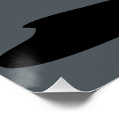 Poster Zombie éthiopienne mignonne (Coin)