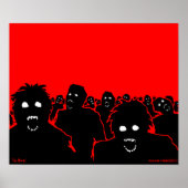 Poster Zombie "La Horde" (Devant)