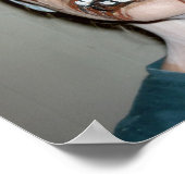 poster zombie peinture faciale (Coin)