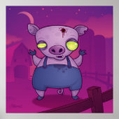 Poster Zombie Pig (Devant)