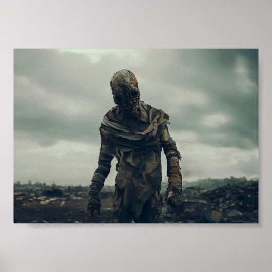 Poster Zombie radioactif (Devant)