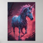 Poster Zombie Unicorn (Devant)
