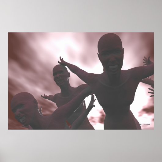 Poster Zombies (Devant)