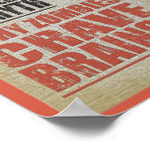 Poster Zombies le magazine Undead (Coin)