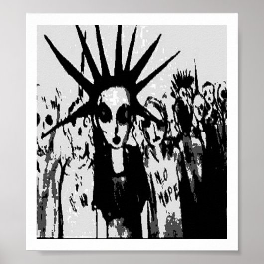 Poster Zombies numériques (Devant)