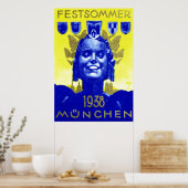 Poster  zomerfeest (Keuken)
