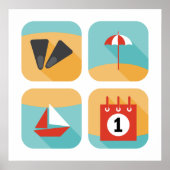 Poster zomertijd (Voorkant)