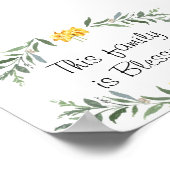 Poster zonder bloedvergieten (Hoek)