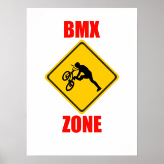 Poster Zone Bmx