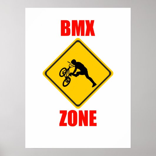 Poster Zone Bmx (Devant)