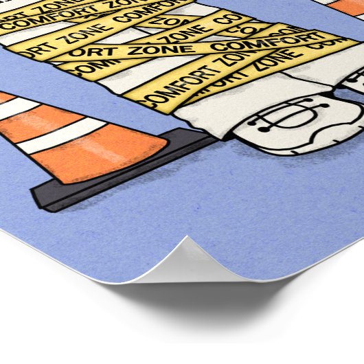 Poster Zone de confort (Coin)