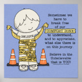 Poster Zone de confort (Devant)