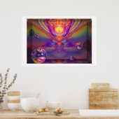 Poster Zone de couleur (Cuisine)
