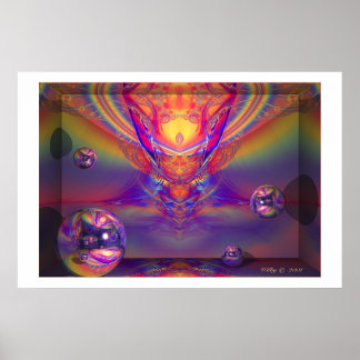 Poster Zone de couleur