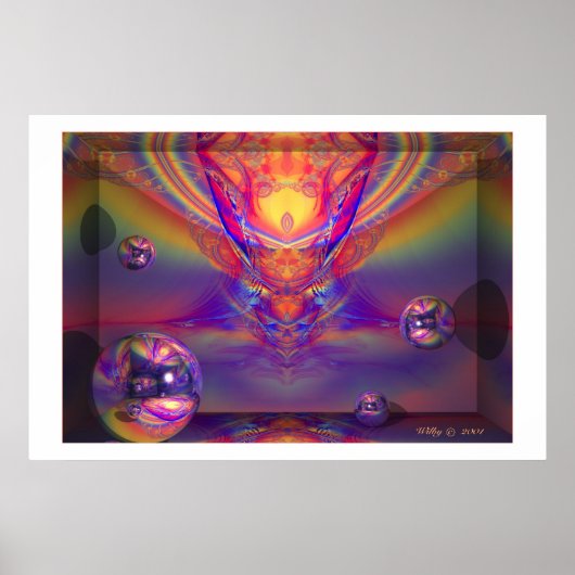 Poster Zone de couleur (Devant)