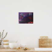 Poster Zone de danger (Cuisine)