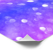 Poster Zone de gymnastique Arc-en-ciel Étincelle brillant (Coin)