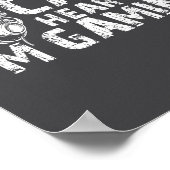 Poster Zone de jeu Focus Gamer Tee Citation drôle (Coin)