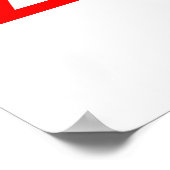 Poster Zone de largage de Skydiving (Coin)