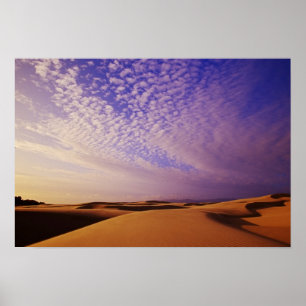 Poster Zone de loisirs nationale des dunes de l'Oregon, O